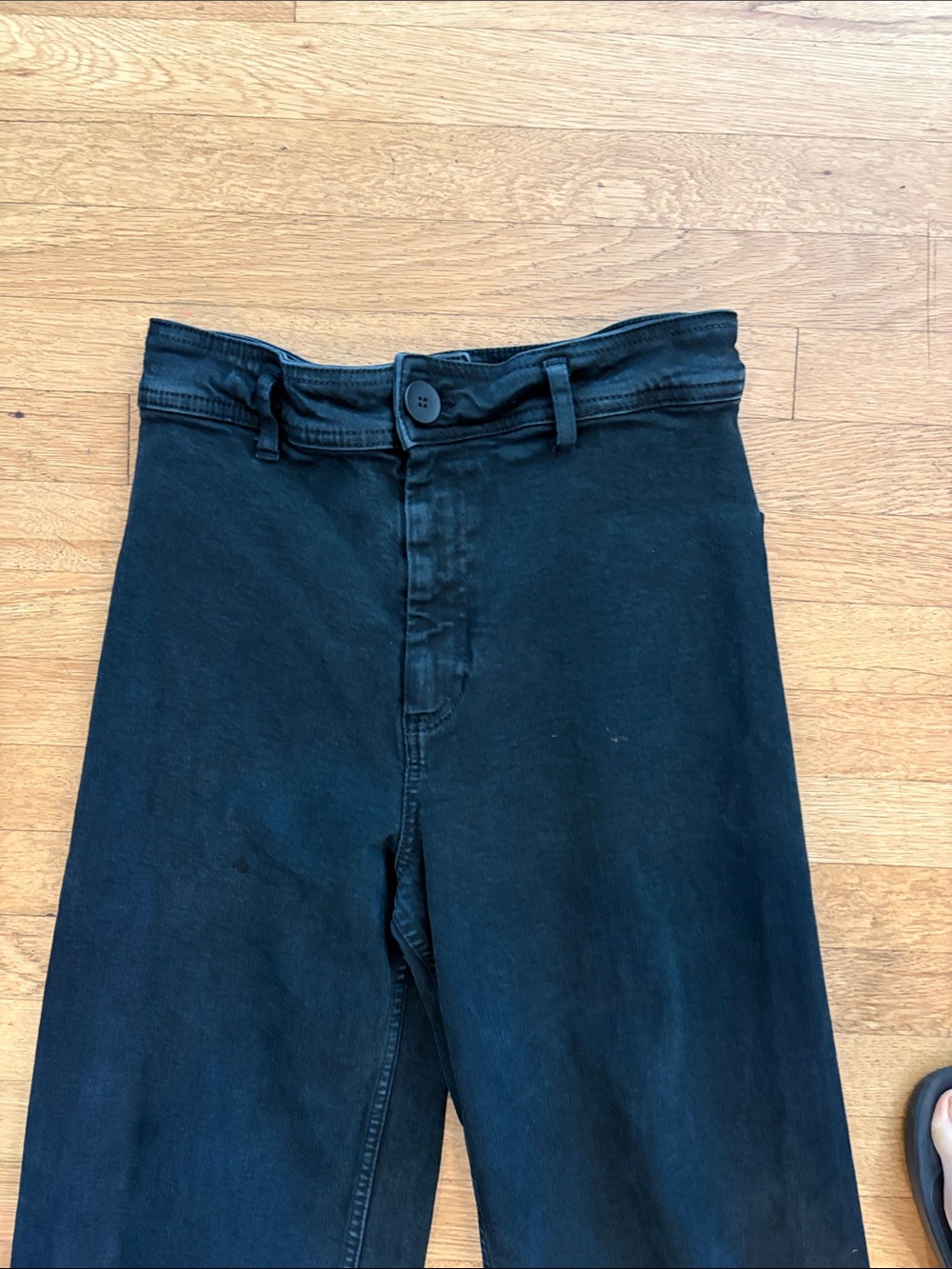 Zara The Marine Straight jeans in a versatile faded black wash - Picture 6 of 7